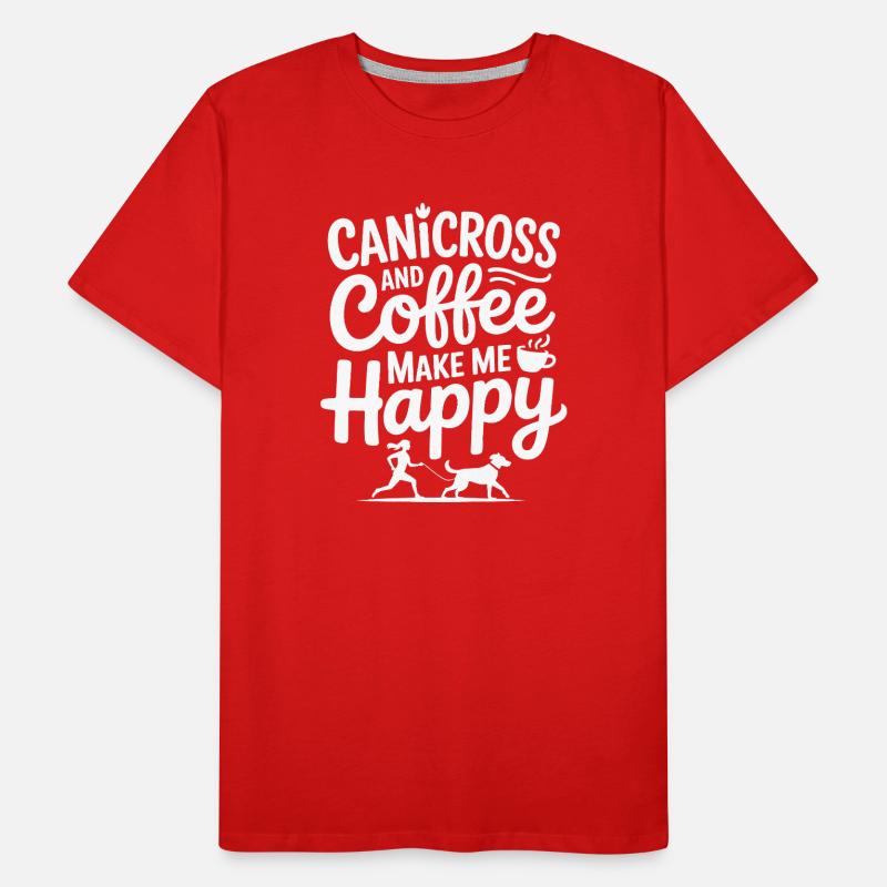 Canicross Men's Premium Organic T-Shirt
