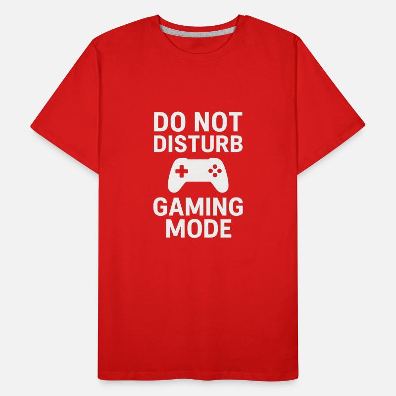 Do Not Disturb – Gaming Mode Männer Premium Bio T-Shirt