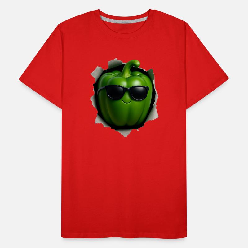 Poivron T-shirt bio Premium Homme