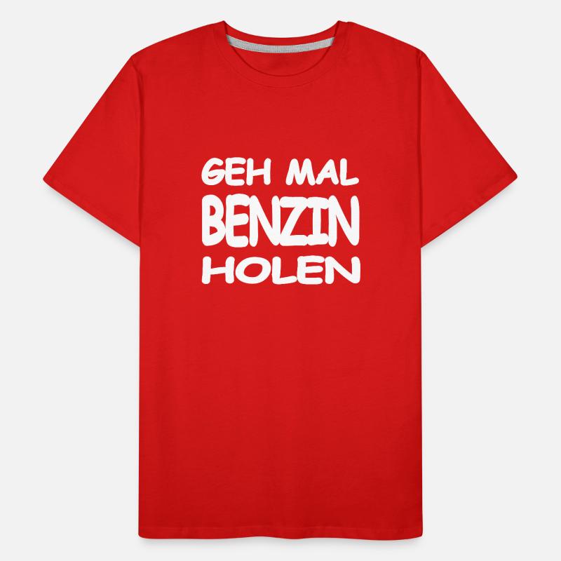 Benzin Männer Premium Bio T-Shirt