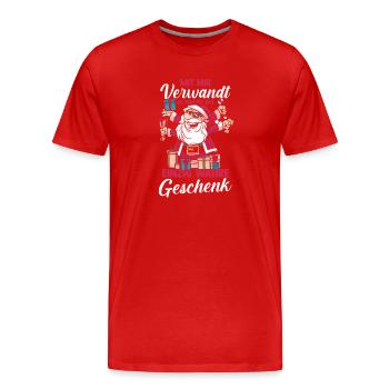 Tir à l’arc Tir à l’arc Tir à l’arc - T-shirt bio Premium Homme - rouge - Devant - Damien (186cm)