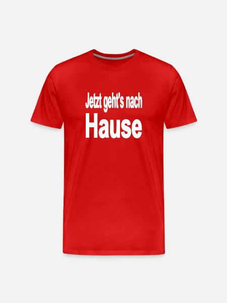 camion - T-shirt bio Premium Homme - rouge