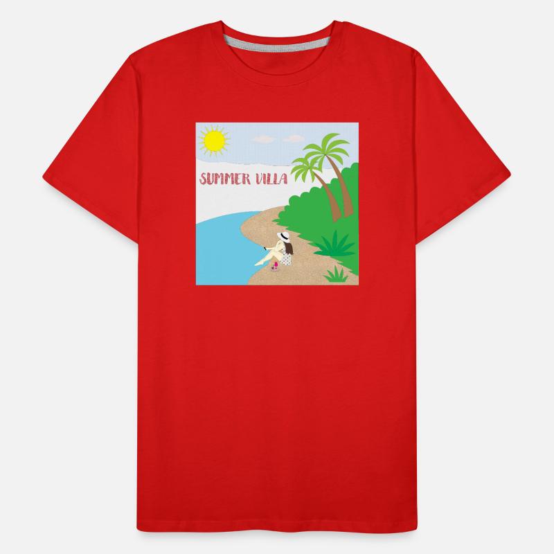 Summer-villa Men's Premium Organic T-Shirt
