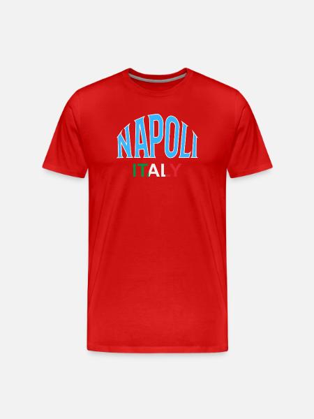 Napoli - Men's Premium Organic T-Shirt - red