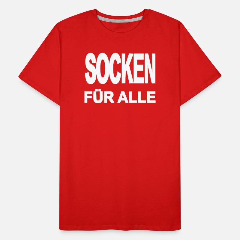 Socks Men's Premium Organic T-Shirt