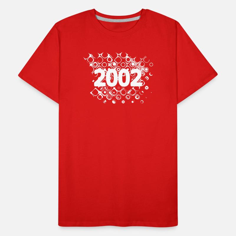 2002 2002 T-shirt bio Premium Homme