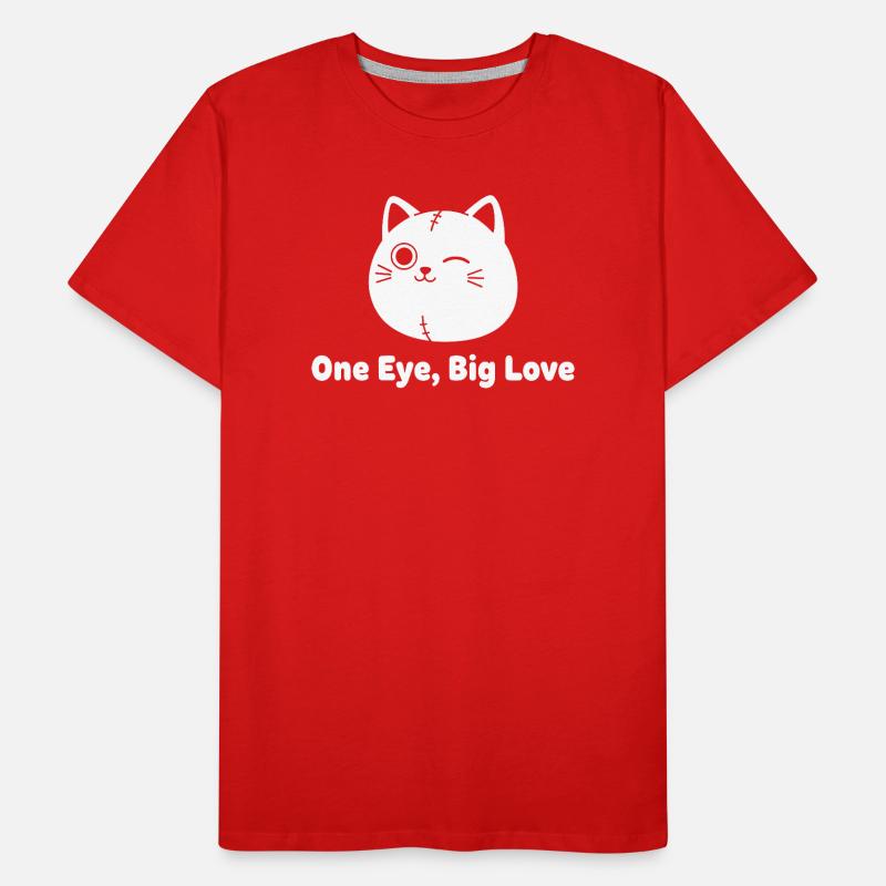 Chat Mouillé Patchwork Love T-shirt bio Premium Homme