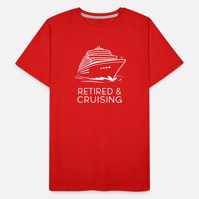 Retired & Cruising: Dockside Dream Tee Men's Premium Organic T-Shirt
