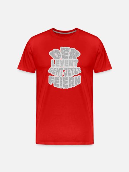 LAMB - Men's Premium Organic T-Shirt - red
