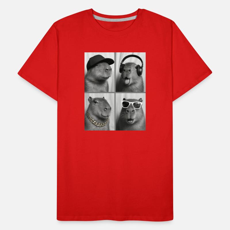 Capybara T-shirt bio Premium Homme