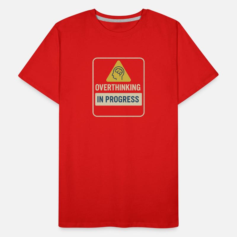 Insigne de suranalyse en progrès T-shirt bio Premium Homme