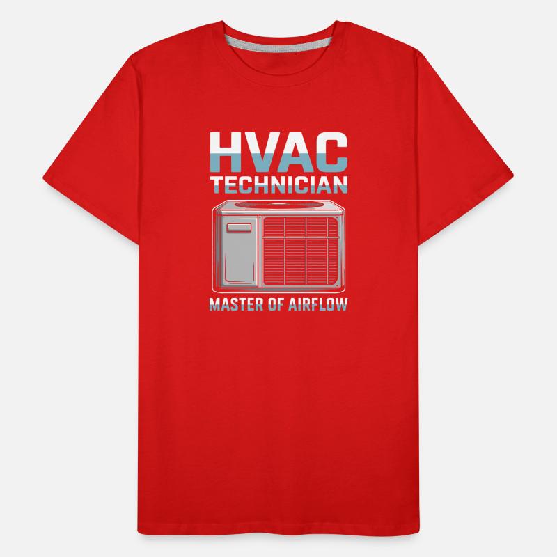 HVAC Techniker Kühltechnik Geschenk Männer Profis Männer Premium Bio T-Shirt