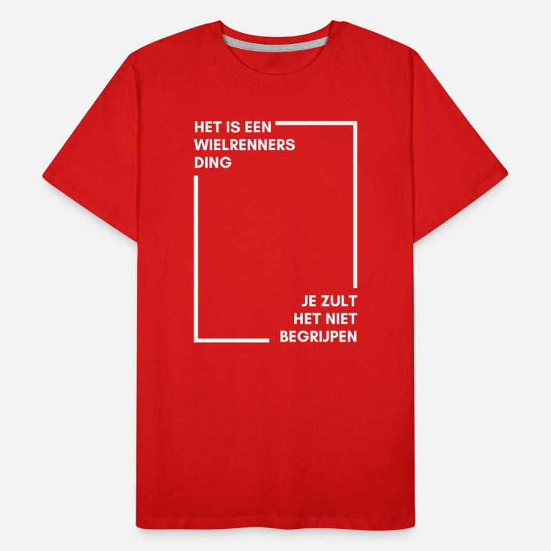 Le cyclisme : vous ne comprendrez pas T-shirt bio Premium Homme