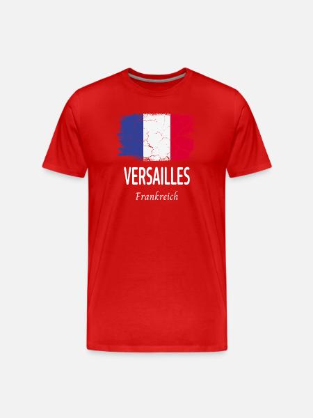 Versailles - T-shirt bio Premium Homme - rouge