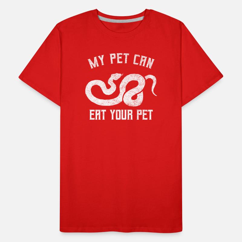 Snake Keeper Artwork Männer Premium Bio T-Shirt