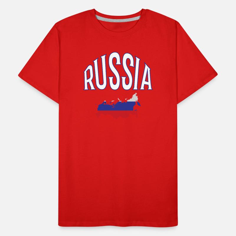 Russie T-shirt bio Premium Homme