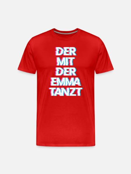 Hardtekk Tekk - T-shirt bio Premium Homme - rouge