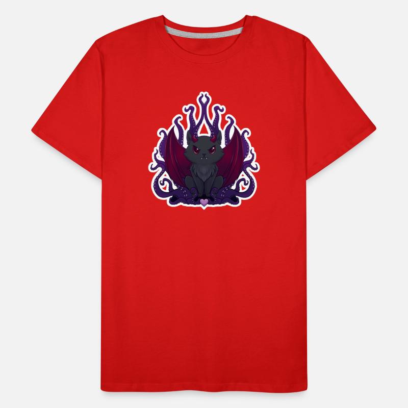 DemonCat Men's Premium Organic T-Shirt