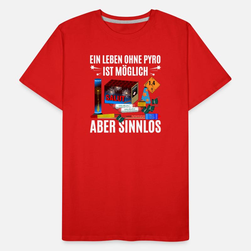 Pyro Experte Männer Premium Bio T-Shirt