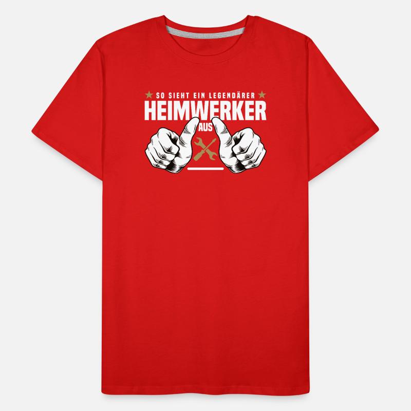 Heimwerker Männer Premium Bio T-Shirt