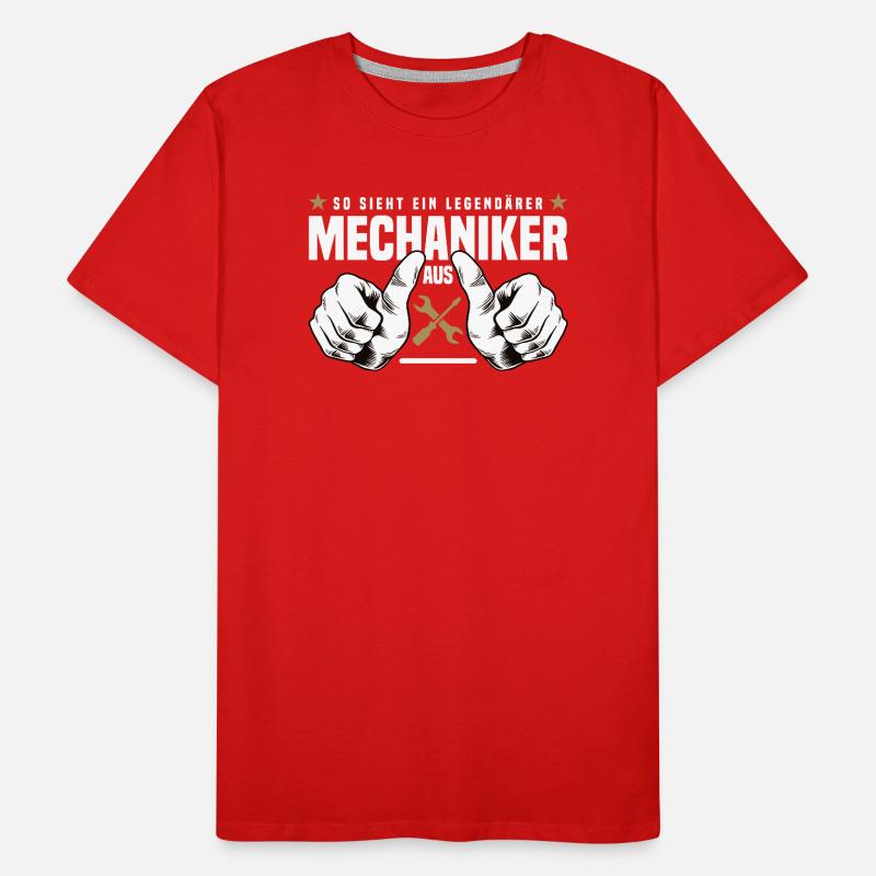 mechanic Men's Premium Organic T-Shirt