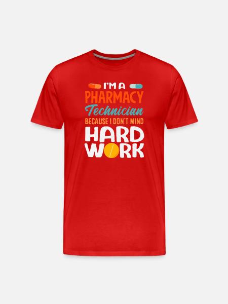 Pharmacist Pharmaceutical Technical - Men's Premium Organic T-Shirt - red