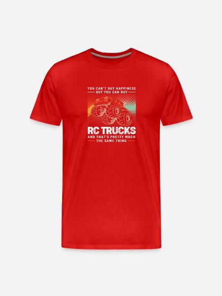 Spielzeugauto RC Car - Männer Premium Bio T-Shirt - Rot