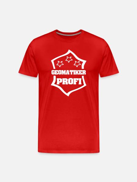 Occupation Geomatics Engineer - Men's Premium Organic T-Shirt - red