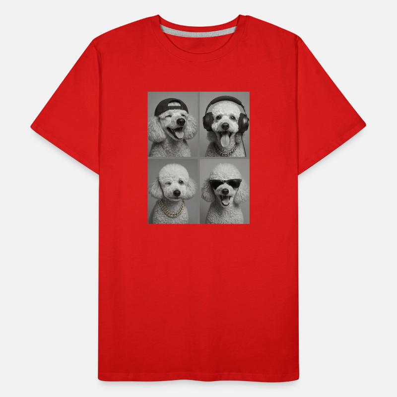 Caniche T-shirt bio Premium Homme