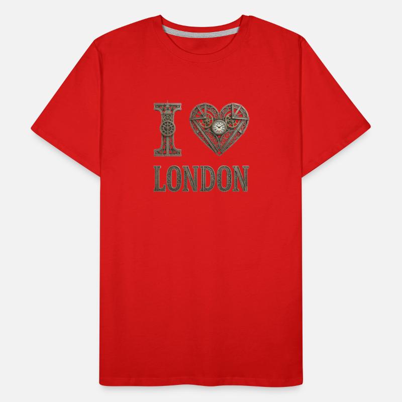 Londres – Caractère urbain T-shirt bio Premium Homme