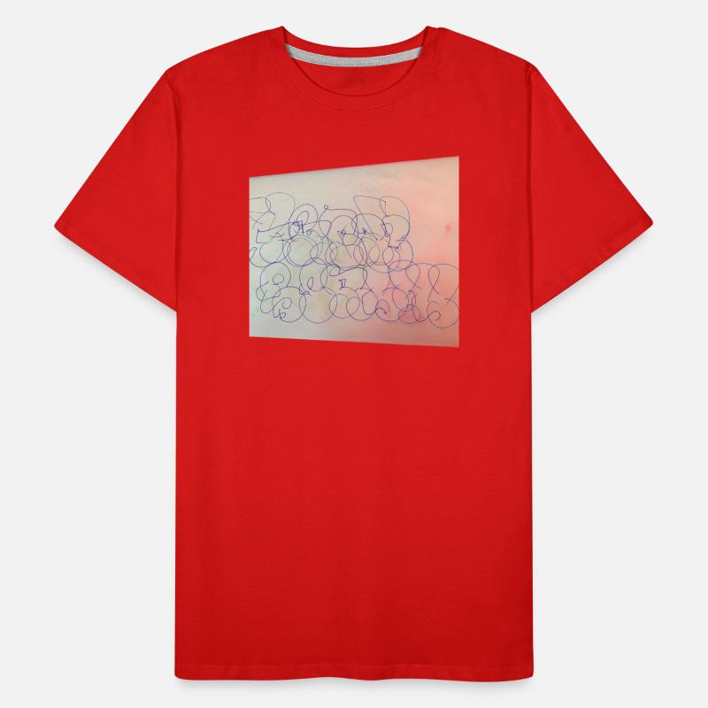 Distorted Berlin Souvenir Men's Premium Organic T-Shirt