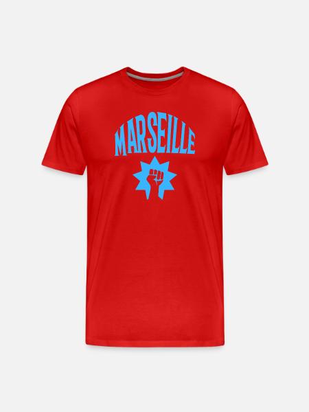 Marseille - T-shirt bio Premium Homme - rouge