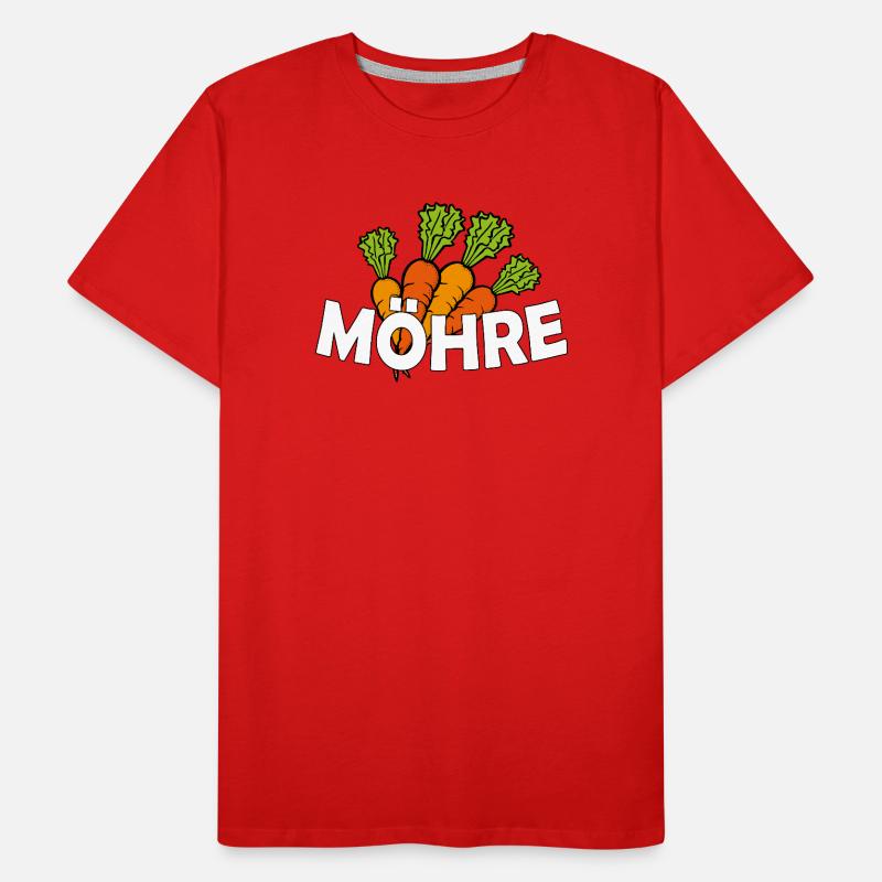 Carrot Men's Premium Organic T-Shirt