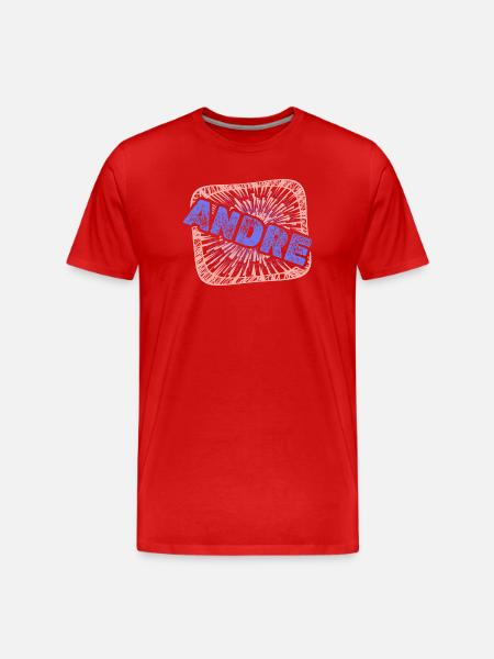 Colleague Andre - Men's Premium Organic T-Shirt - red