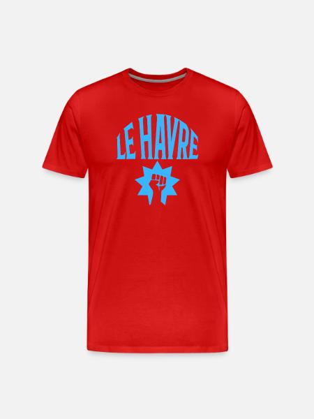 Le Havre - T-shirt bio Premium Homme - rouge