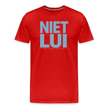 Energie, gut verteilt - Männer Premium Bio T-Shirt - Rot - Vorne - Damien (186cm)