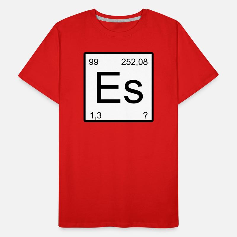 It Element Style: Minimal Science Look Men's Premium Organic T-Shirt