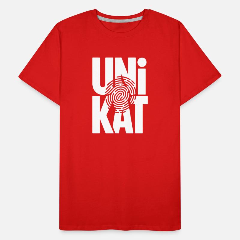 Unique Unique Individuel Valeur de soi unique T-shirt bio Premium Homme