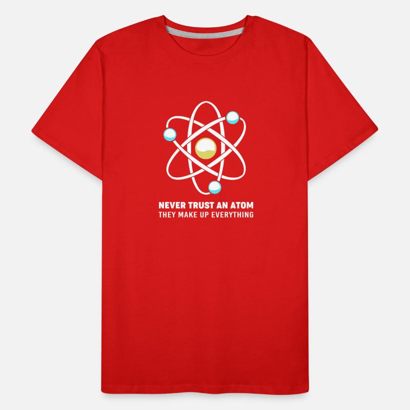Quantenphysik Quanten Physik Quantensprung Männer Premium Bio T-Shirt