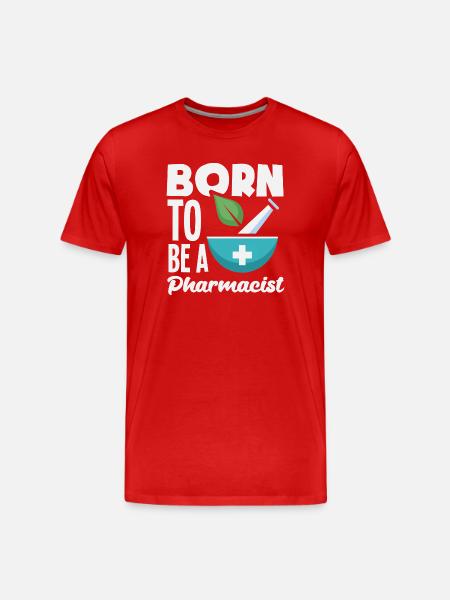 Pharmacist Pharmaceutical Technical - Men's Premium Organic T-Shirt - red