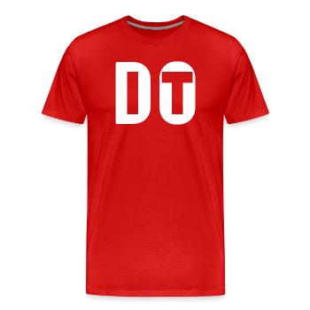 Do It Don't Quit - Men's Premium Organic T-Shirt - red - Front - Damien (186cm)