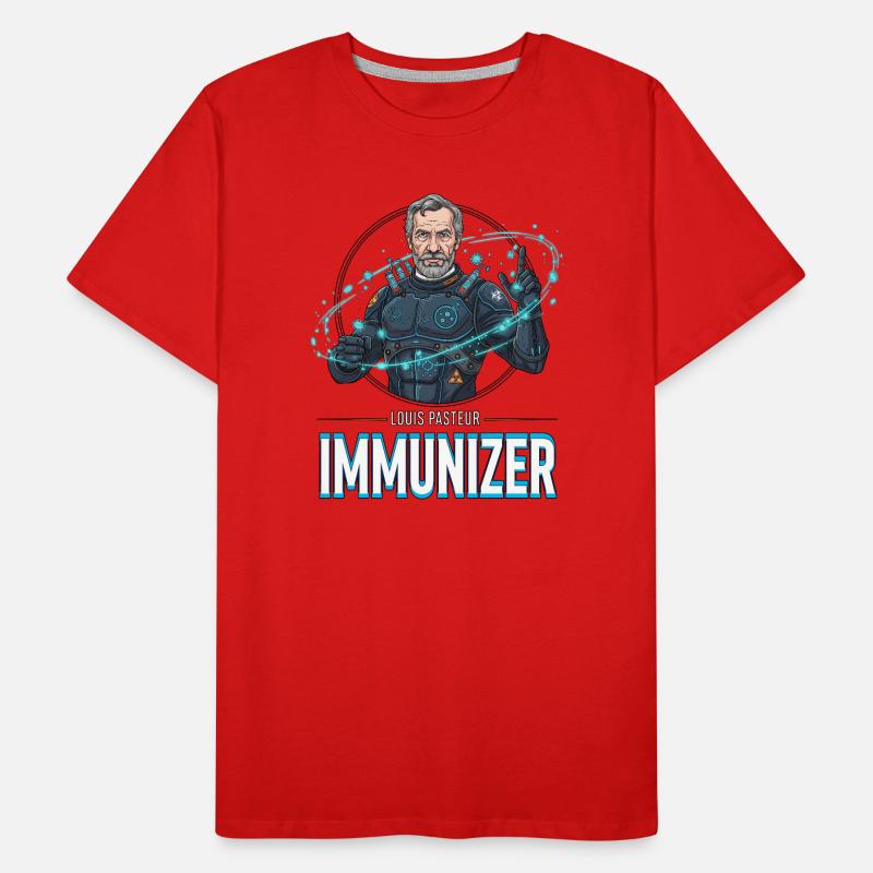 Pasteur-Immunizer-Rüstung Männer Premium Bio T-Shirt