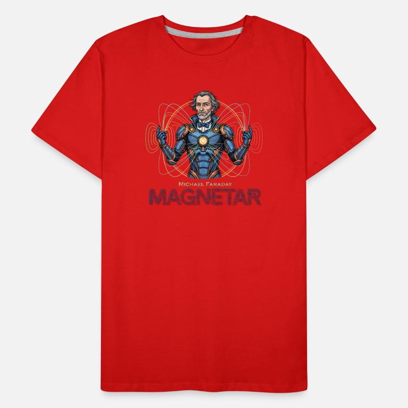 Faraday Magnetar in Armor Men's Premium Organic T-Shirt