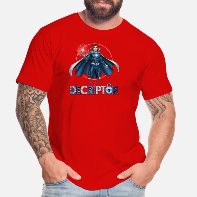 Hero Coder Entschlüsseler Männer Premium Bio T-Shirt