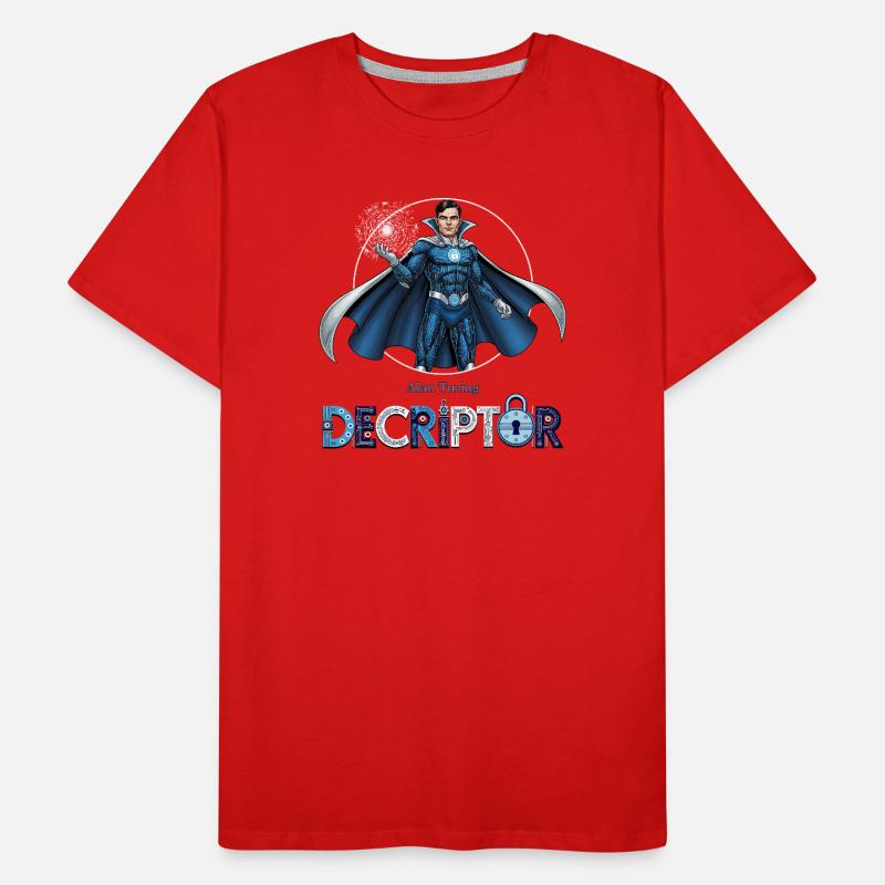 Héros Codeur Déchiffreur T-shirt bio Premium Homme