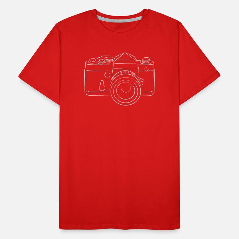 Camera Men's Premium Organic T-Shirt