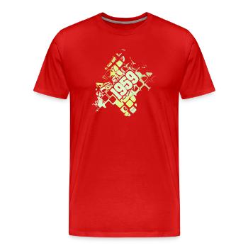 Birthday 1959 - Men's Premium Organic T-Shirt - red - Front - Damien (186cm)
