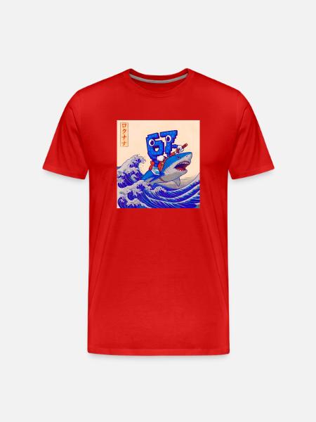 67 Six Seven 67 Brainrot - Men's Premium Organic T-Shirt - red