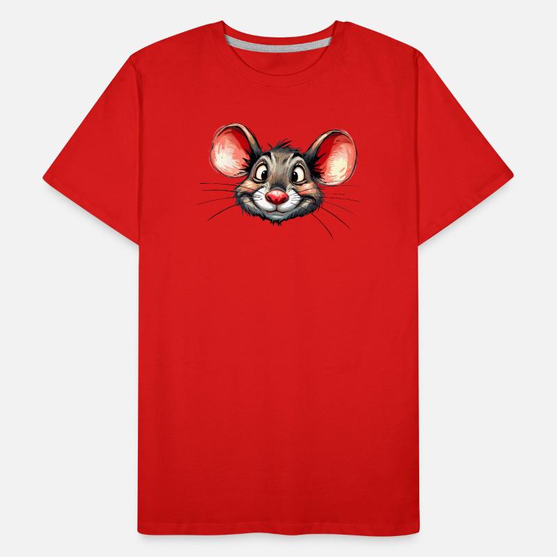 souris T-shirt bio Premium Homme
