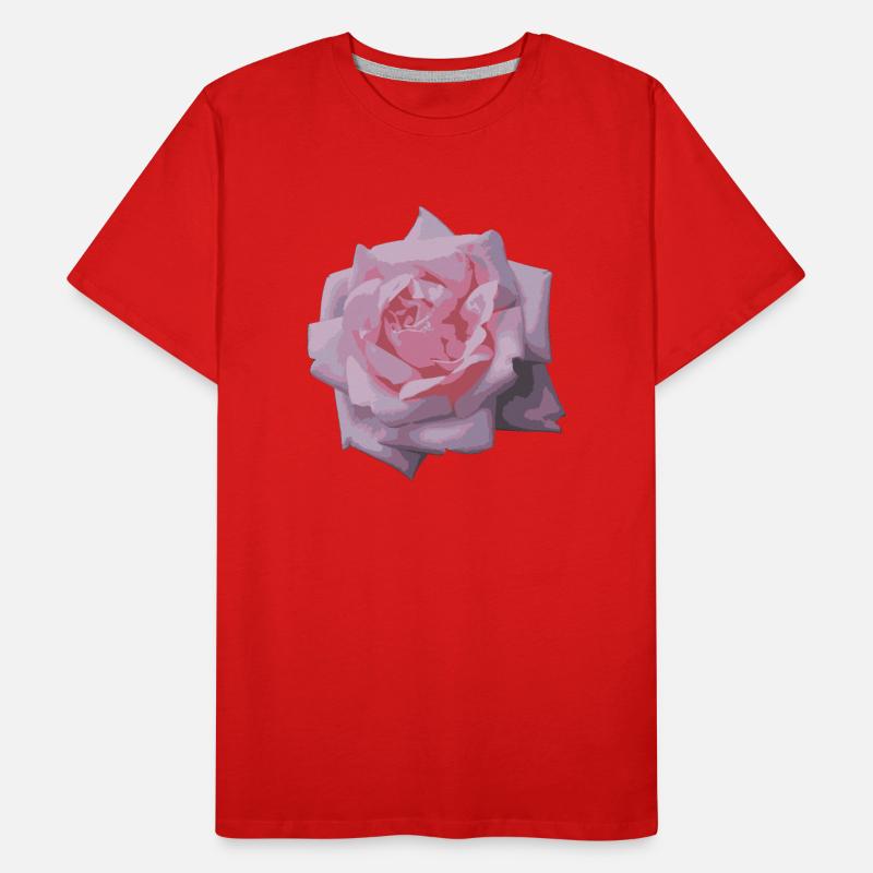 rose T-shirt bio Premium Homme